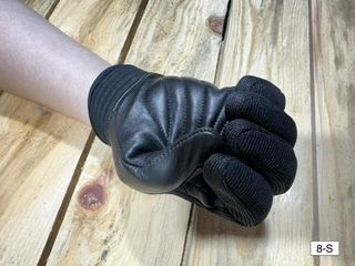 GUANTES T-S DE MOTO GARIBALDI NEGRO