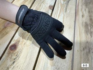 GUANTES T-S DE MOTO GARIBALDI NEGRO