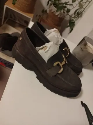 Zapatos Carmela Mujer Talla 41 Gris