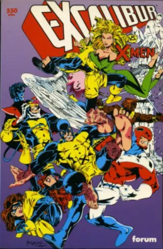 Cómic EXCALIBUR: CRUCES EN X