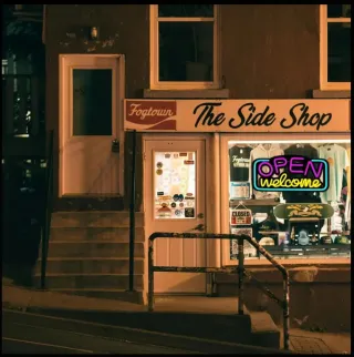 Lampada Neon LED "OPEN Welcome"