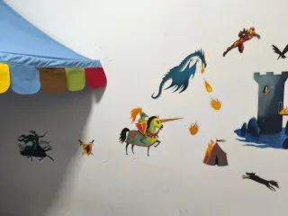 Decoracion Infantil Medieval