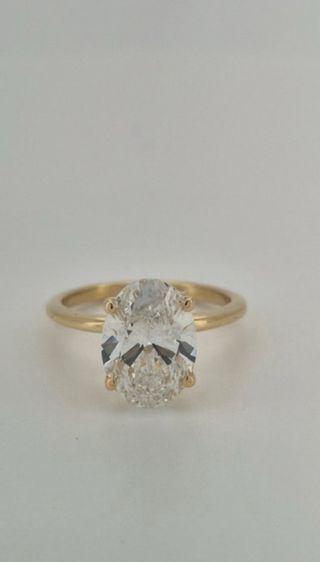 Anillo compromiso 3.56ct IGI VS1 E – Oro 14k
