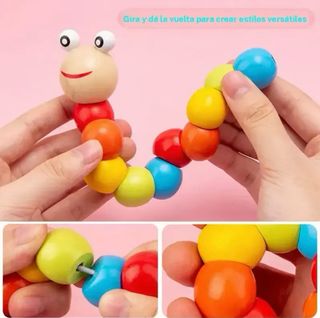 Giocattoli in legno stile Montessori