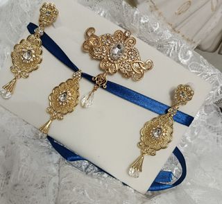 Aderezo Fallera Oro Sin Estrenar