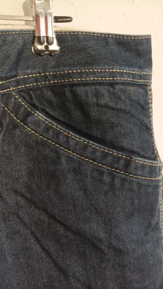 Bershka Pantalón Vaquero Azul
