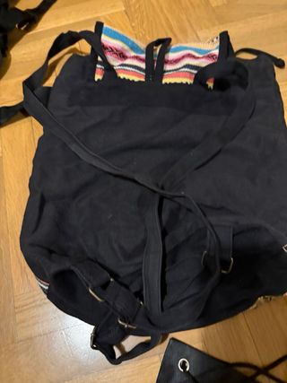 Mochilas estilo hippie multicolor