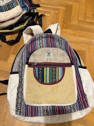 Mochilas estilo hippie multicolor