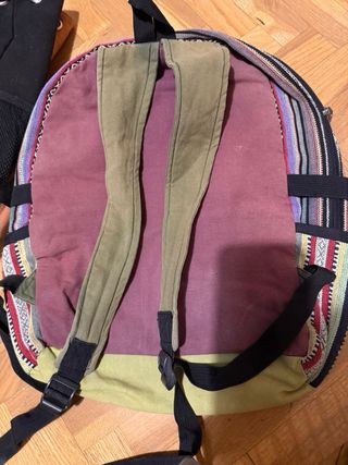 Mochilas estilo hippie multicolor