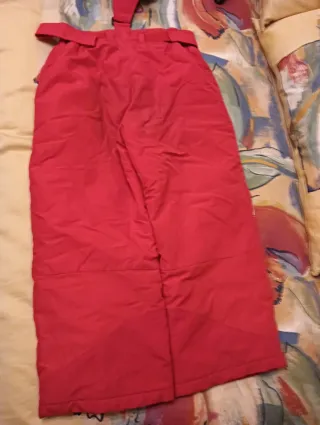 Pants da sci Quechua rossi