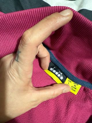 Chaqueta deportiva Diadora vintage rosa