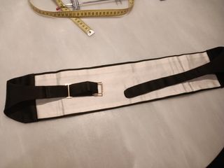 Fajín negro chaqué