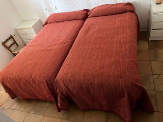2 Camas Completas 190x90cm con Somier