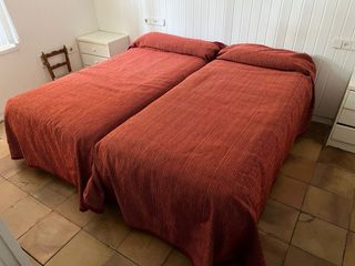 2 Camas Completas 190x90cm con Somier