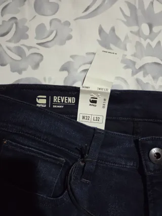 Tejanos G-Star RAW Hombre Azul