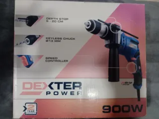 Taladro Percutor Dexter Power 900W