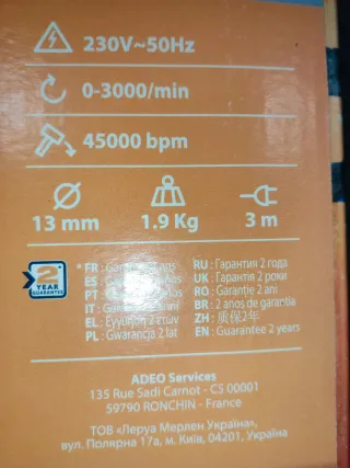 Taladro Percutor Dexter Power 900W