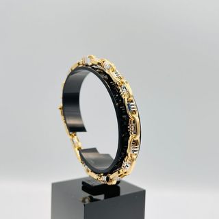 PULSERA BARBATE BARRAS BICOLOR 7MM 18k