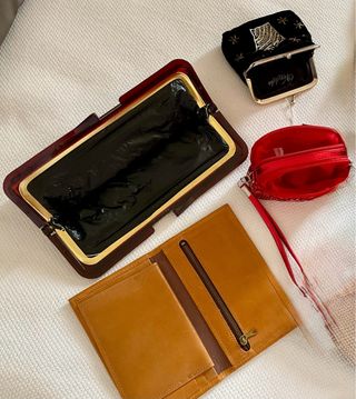 Lote de 4 bolsos y cartera/a estrenar