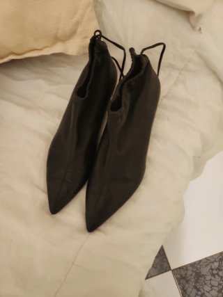 Botines Massimo Dutti Talla 40 Negros