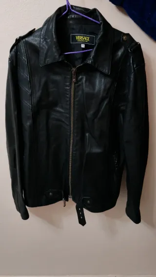 Chaqueta Versace Jeans Couture Talla XL Negra