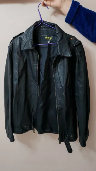 Chaqueta Versace Jeans Couture Talla XL Negra