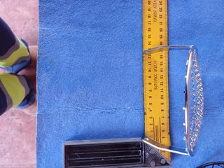 Rejilla Protectora Faro Cromo/Negro