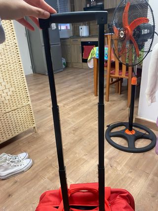 Trolley de viaje Air Hostess rojo