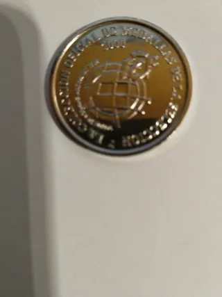 Moneda Colección Futbol año 2000