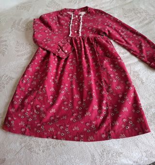 Vestido rojo Gocco floral