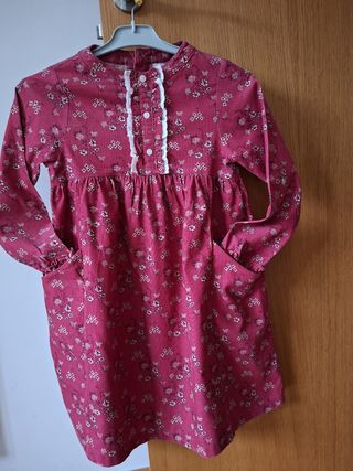 Vestido rojo Gocco floral