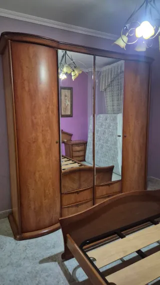 Dormitorio completo madera