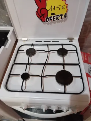 Cocina de gas con horno