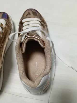 Sneakers Sportive Ragazza Oro Rosa