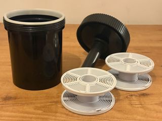 Tanque revelado fotográfico + 2 espirales