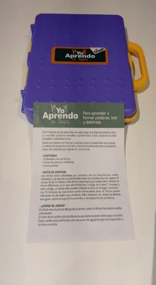 Juego educativo "Yo aprendo a leer" de Diset
