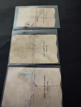 Billetes antiguos Banco de España