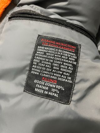 Chaqueta Expedición Tibetan Hardwear Naranja/Negra