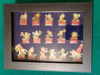 Pins Cobi JJ.OO. Barcelona 92, 16 unidades