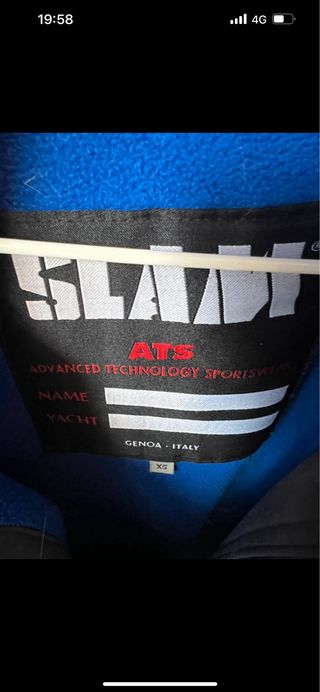 Chaqueta SLAM azul y negra