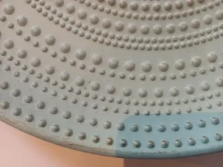 Set 5 Platos Cerámica Verde Aguamarina