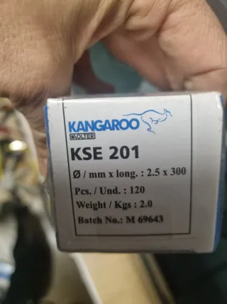 Electrodos Inox KANGAROO KSE 201