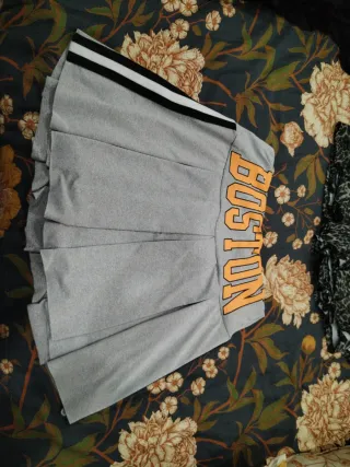 Faldas deportivas padel grises y rosas