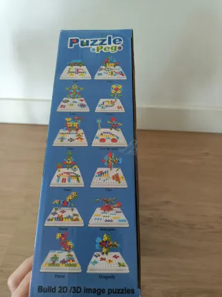 Puzzle Pegó 223 piezas. MECCANO. Steam