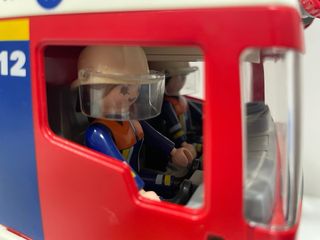 Camión Bomberos Playmobil con Escalera