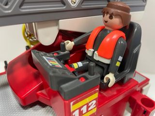 Camión Bomberos Playmobil con Escalera