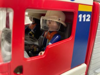 Camión Bomberos Playmobil con Escalera
