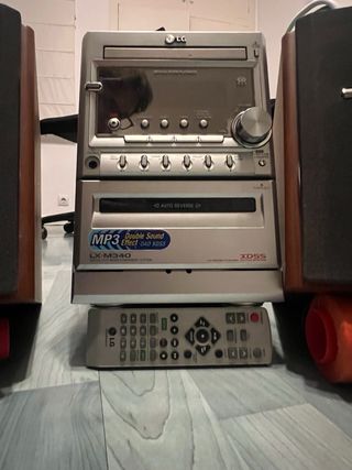 Minicadena LG LX-M340 Plata