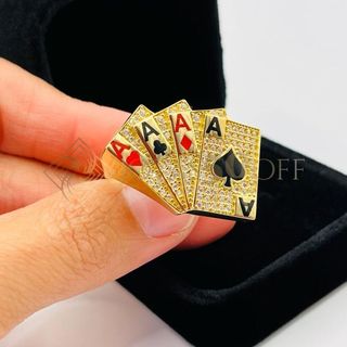 SELLO POKER 4 ASES 18k