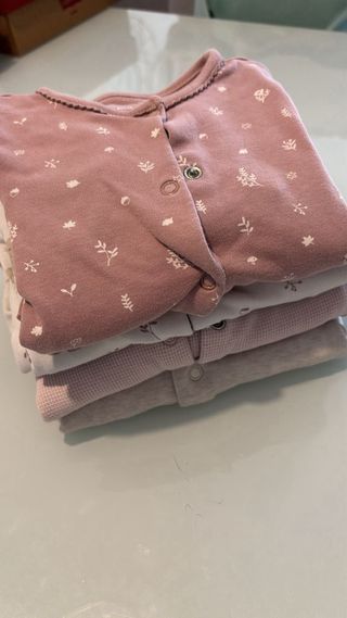 Pijamas bebé niña 4 unidades